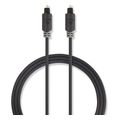 nedis cabw25000at30 optical audio cable toslink male toslink male 30 m anthracite extra photo 2 nedis cabw25000at30 optical audio cable toslink male toslink male 30 m anthracite extra photo 2