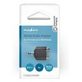 nedis cagb22940bk stereo audio adapter 35 mm male 2x rca female blackp extra photo 3