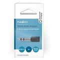 nedis cagb23930bk stereo audio adapter 635 mm male 35 mm female blackp extra photo 3