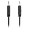 nedis cagl22000bk10 stereo audio cable 35mm male 35mm male 100m black extra photo 1