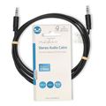 nedis cagl22000bk20 stereo audio cable 35mm male 35mm male 200m black extra photo 2