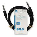nedis cagl23000bk20 stereo audio cable 635mm male 635mm male 2m black extra photo 2