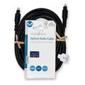 nedis cagl25000bk50 optical audio cable toslink male toslink male 500m black extra photo 2 nedis cagl25000bk50 optical audio cable toslink male toslink male 500m black extra photo 2