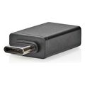 nedis ccgb64915bk usb 32 gen 1 adapter usb c male usb a female 5gbps otg blackp extra photo 1