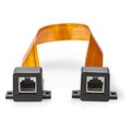 nedis ccgb85901bk03 cat5e flat cable utp rj45 8p8c female rj45 8p8c female 030m orange extra photo 1