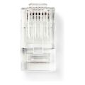 nedis ccgb89301tp rj45 connector male stranded utp cat5 10pcs transparentp extra photo 1 nedis ccgb89301tp rj45 connector male stranded utp cat5 10pcs transparentp extra photo 1