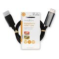 nedis ccgl37100bk10 displayport cable displayport male hdmi connector 1080p 100m black extra photo 2 nedis ccgl37100bk10 displayport cable displayport male hdmi connector 1080p 100m black extra photo 2