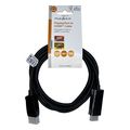 nedis ccgl37100bk20 displayport cable displayport male hdmi connector 1080p 200m black extra photo 2