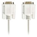nedis ccgl52000iv20 serial cable d sub 9 pin male d sub 9 pin male 2m ivory extra photo 1