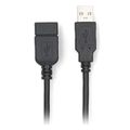 nedis ccgl60010bk10 usb 20 cable usb a male usb a female 100m black extra photo 1