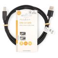 nedis ccgl60101bk20 usb 20 cable usb a male usb b male 200m black extra photo 2
