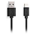 nedis ccgl60601bk10 usb 20 cable usb a male usb c male 25w 100m black extra photo 1 nedis ccgl60601bk10 usb 20 cable usb a male usb c male 25w 100m black extra photo 1