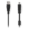 nedis ccgl60810bk20 usb 20 cable usb a male uc e6 8 pins male 200m black extra photo 1