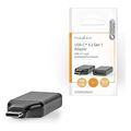 nedis ccgp64350gy usb adapter usb 32 gen 1 usb c male displayport female black grey polybag extra photo 1 nedis ccgp64350gy usb adapter usb 32 gen 1 usb c male displayport female black grey polybag extra photo 1