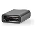 nedis ccgp64350gy usb adapter usb 32 gen 1 usb c male displayport female black grey polybag extra photo 2 nedis ccgp64350gy usb adapter usb 32 gen 1 usb c male displayport female black grey polybag extra photo 2
