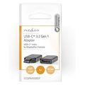 nedis ccgp64350gy usb adapter usb 32 gen 1 usb c male displayport female black grey polybag extra photo 7 nedis ccgp64350gy usb adapter usb 32 gen 1 usb c male displayport female black grey polybag extra photo 7