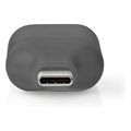 nedis ccgp64850gy usb adapter usb 32 gen 1 usb c male vga female black grey polybag extra photo 3