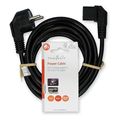 nedis cegl10020bk30 angled power cable plug with earth contact male iec 320 c13 300m black extra photo 2 nedis cegl10020bk30 angled power cable plug with earth contact male iec 320 c13 300m black extra photo 2