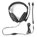 nedis chst210bk pc headset over ear stereo 1x 35mm 2x 35mm black extra photo 8