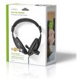 nedis chst210bk pc headset over ear stereo 1x 35mm 2x 35mm black extra photo 9