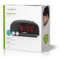 nedis cldk008bk digital alarm clock 06 led snooze extra photo 6