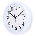 nedis clwa105wt wall clock 220mm plastic white extra photo 1 nedis clwa105wt wall clock 220mm plastic white extra photo 1