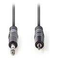 nedis coth23205gy15 stereo audio cable 635 mm male 35 mm male 15m grey extra photo 1