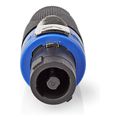 nedis cotp16900bk speaker connector speaker 4 pin female blackp extra photo 2
