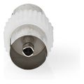 nedis csgb40941wt coax adapter iec coax female iec coax female whitep extra photo 3