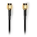 nedis csgl02000bk50 sma cable sma male sma male 50ohm 500m black extra photo 2