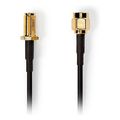 nedis csgl02210bk50 sma cable rp sma male rp sma female 50ohm 500m black extra photo 2