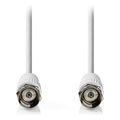 nedis csgl41000wt20 satellite antenna cable f male f male 200m white extra photo 1