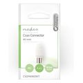 nedis csgp40903wt iec coax connector male 2 pieces whitep extra photo 3 nedis csgp40903wt iec coax connector male 2 pieces whitep extra photo 3
