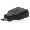 nedis cvgb34907bk hdmi adapter hdmi micro male hdmi female blackp extra photo 1