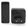 nedis doorb310bk3 wireless doorbell set with 3 receivers and 58 melodies blackp extra photo 4