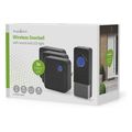 nedis doorb310bk3 wireless doorbell set with 3 receivers and 58 melodies blackp extra photo 5