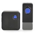 nedis doorb310bk wireless doorbell set with 1 receiver and 58 melodies black extra photo 1