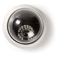 nedis dumcd20wt dummy security camera dome ip44 white extra photo 1