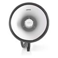 nedis meph250wt megaphone built in siren bluetooth black white extra photo 1 nedis meph250wt megaphone built in siren bluetooth black white extra photo 1