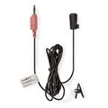 nedis miccj100bk wired microphone clip on 35 mm black extra photo 3
