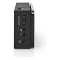 nedis rdfm1200bk fm am radio 15 w pocket size black extra photo 3