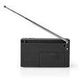 nedis rdfm1200bk fm am radio 15 w pocket size black extra photo 5
