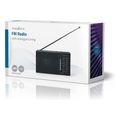 nedis rdfm1200bk fm am radio 15 w pocket size black extra photo 8