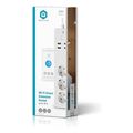 nedis wifip312fwt smartlife wi fi power strip 3x schuko plug 4xusb 3680w with cable 180m extra photo 4