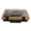denver vpl 230b turntable with usb for recording from turntable brown extra photo 1