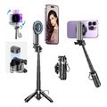 xo ss22 4 se 1 anadiploymeno magnitiko selfie stick me leitoyrgia bluetooth extra photo 2