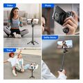 xo ss22 4 se 1 anadiploymeno magnitiko selfie stick me leitoyrgia bluetooth extra photo 5