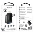 lamtech 2 in 1 portable adapter ip usb c male to usb20 female black lam980534 extra photo 4