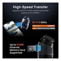 70mai dash cam x800 2 4k omni 360 reaview full view with dual sony starvis 2 ai 20 4g lte extra photo 1