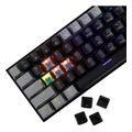 white shark mechanical keyboard gk 002121v2 us blue switch wakizashi 2 black grey extra photo 1